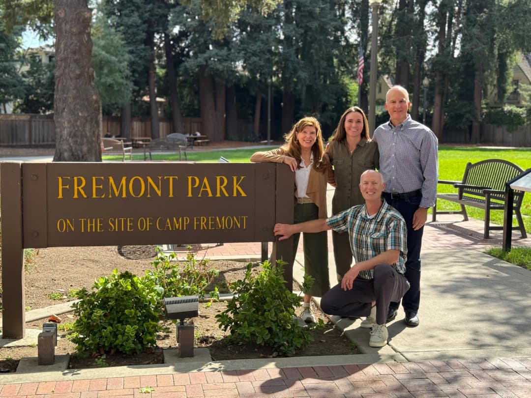 Downtown Menlo Fund founders at Fremont Park, Menlo Park, CA