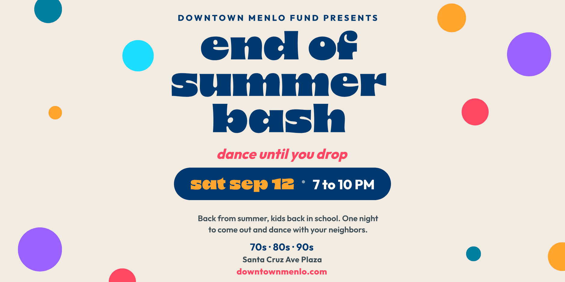 End of Summer Bash